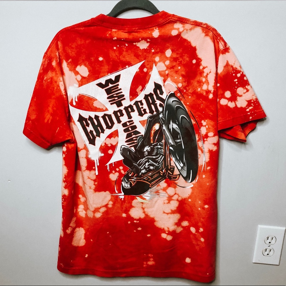 West Coast Choppers Acid Wash Tee